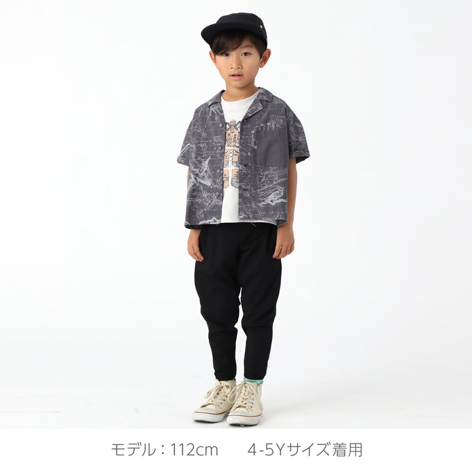 eLfinFolk エルフィンフォルク<br>Noctua Open collared Shirt<br>elf-241F12