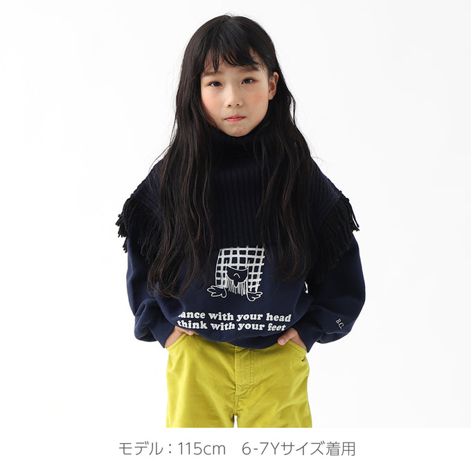 BOBOCHOSES<br>ボボショセス<br>Headstand Child sweatshirt<br>223AC035