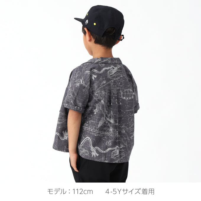 eLfinFolk エルフィンフォルク<br>Noctua Open collared Shirt<br>elf-241F12