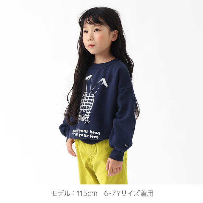 BOBOCHOSES<br>ボボショセス<br>Headstand Child sweatshirt<br>223AC035