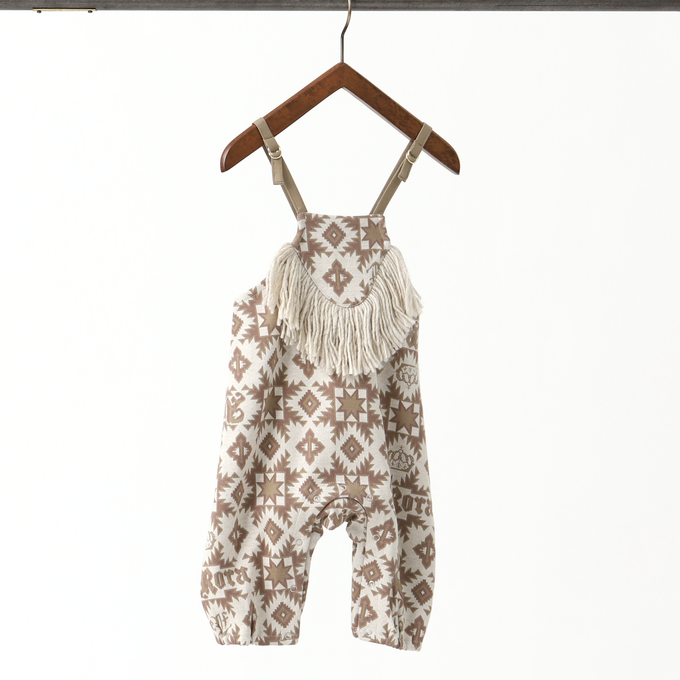 eLfinFolk エルフィンフォルク<br>Eight Star Jaquard Rompers<br>elf-232J13