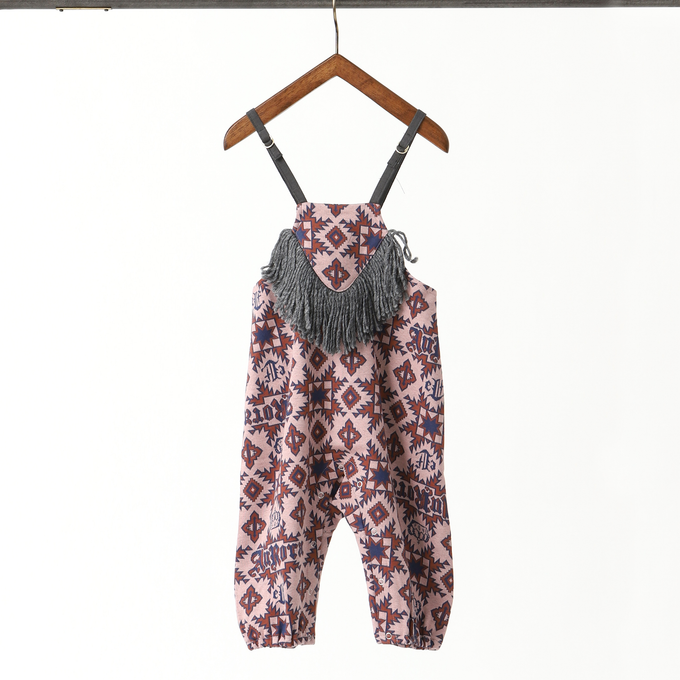 eLfinFolk エルフィンフォルク<br>Eight Star Jaquard Rompers<br>elf-232J13