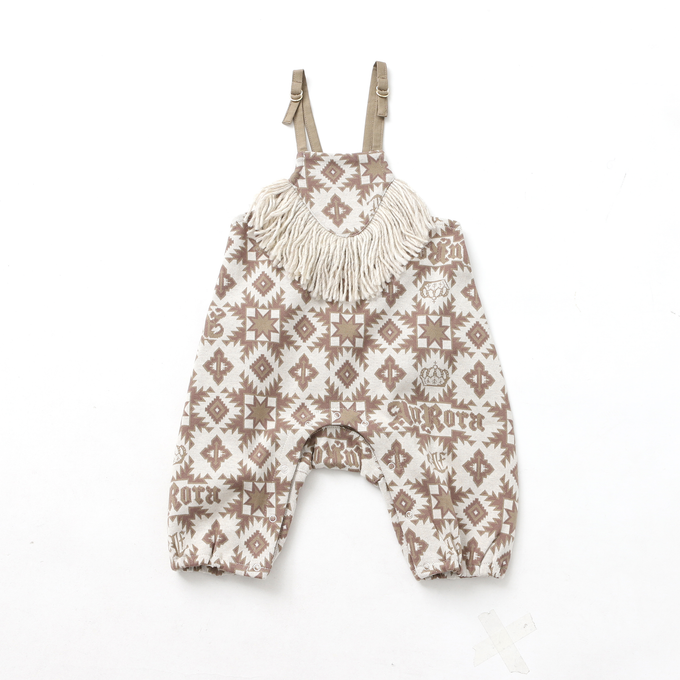 eLfinFolk エルフィンフォルク<br>Eight Star Jaquard Rompers<br>elf-232J13