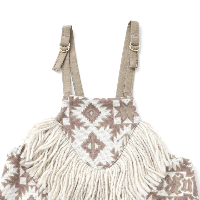 eLfinFolk エルフィンフォルク<br>Eight Star Jaquard Rompers<br>elf-232J13