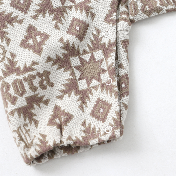 eLfinFolk エルフィンフォルク<br>Eight Star Jaquard Rompers<br>elf-232J13