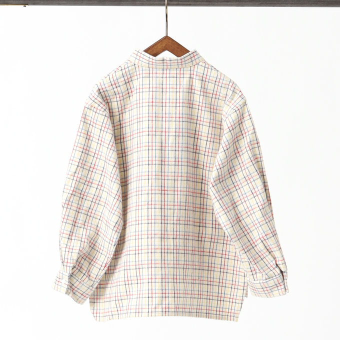 NUNUFORME ヌヌフォルム<br>inuinuシャギーチェックシャツ<br>61-nf20-509-194