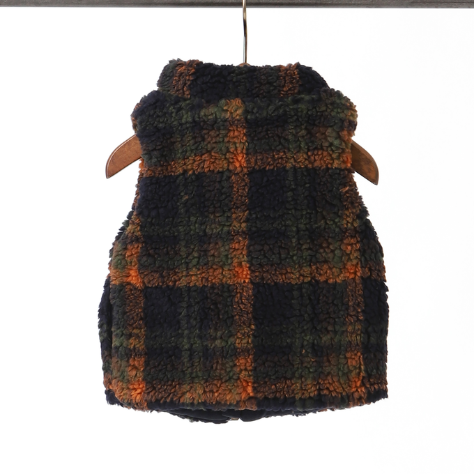 1+ in the family<br>ワンモアインザファミリー<br>BABYチェックベスト<br>LARS