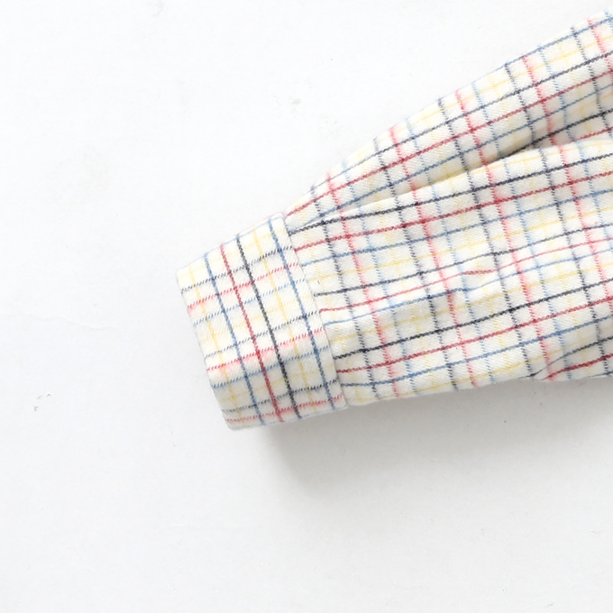 NUNUFORME ヌヌフォルム<br>inuinuシャギーチェックシャツ<br>61-nf20-509-194