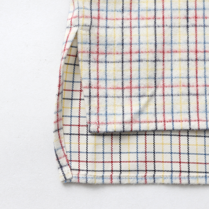 NUNUFORME ヌヌフォルム<br>inuinuシャギーチェックシャツ<br>61-nf20-509-194