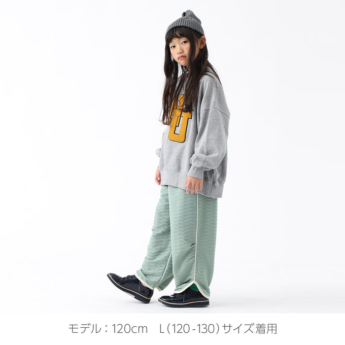 PARK MADE IN KYOTO<br>サイドパイピング膨れジャガードパンツ