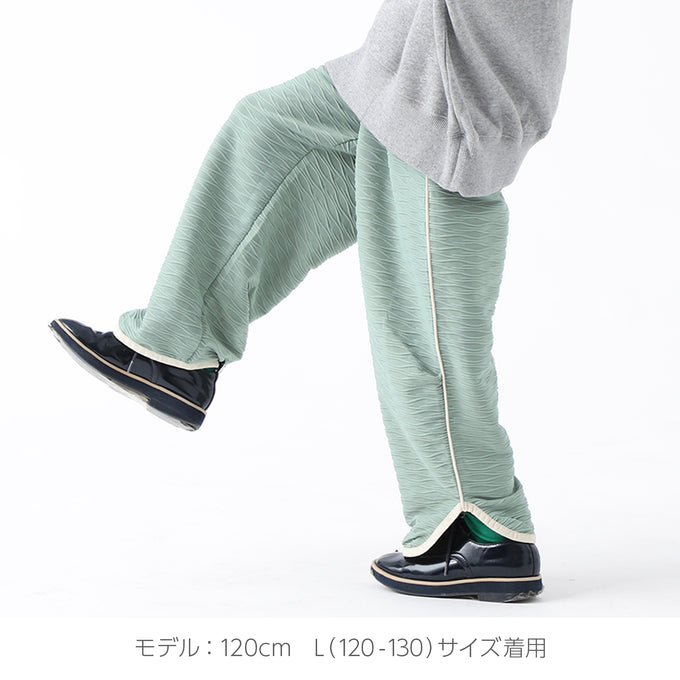 PARK MADE IN KYOTO<br>サイドパイピング膨れジャガードパンツ
