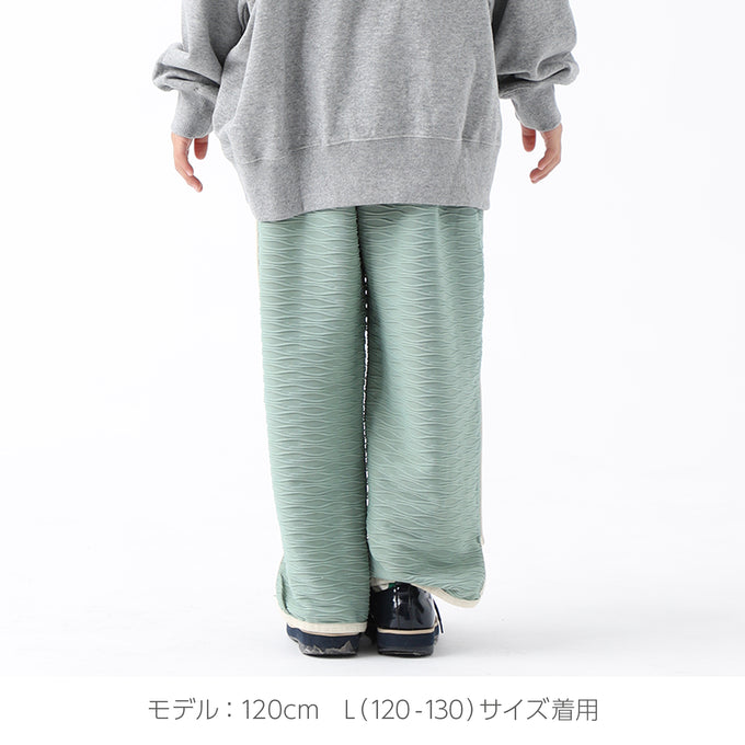 PARK MADE IN KYOTO<br>サイドパイピング膨れジャガードパンツ