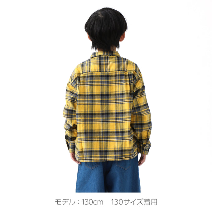 EAST END HIGHLANDERS<br>イーストエンドハイランダーズ<br>オープンカラーシャツ チェック<br>SHT-024