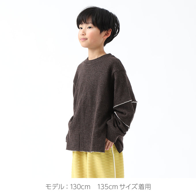 NUNUFORME ヌヌフォルム<br>裁ち切りスリーブT<br>67-nf20-948-673