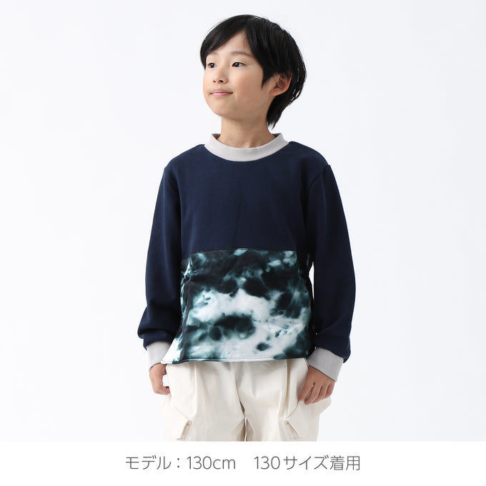 AU CLAIR DE LA LUNE<br>オークレール<br>リフレクションスウェットTOP<br>CU-2324-2