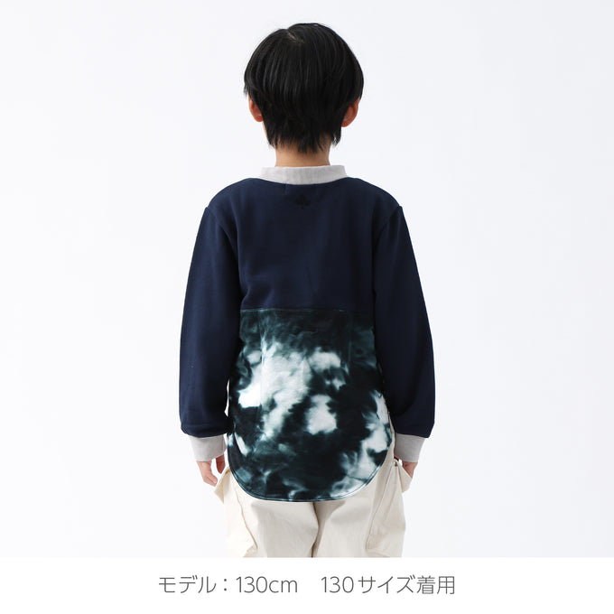 AU CLAIR DE LA LUNE<br>オークレール<br>リフレクションスウェットTOP<br>CU-2324-2