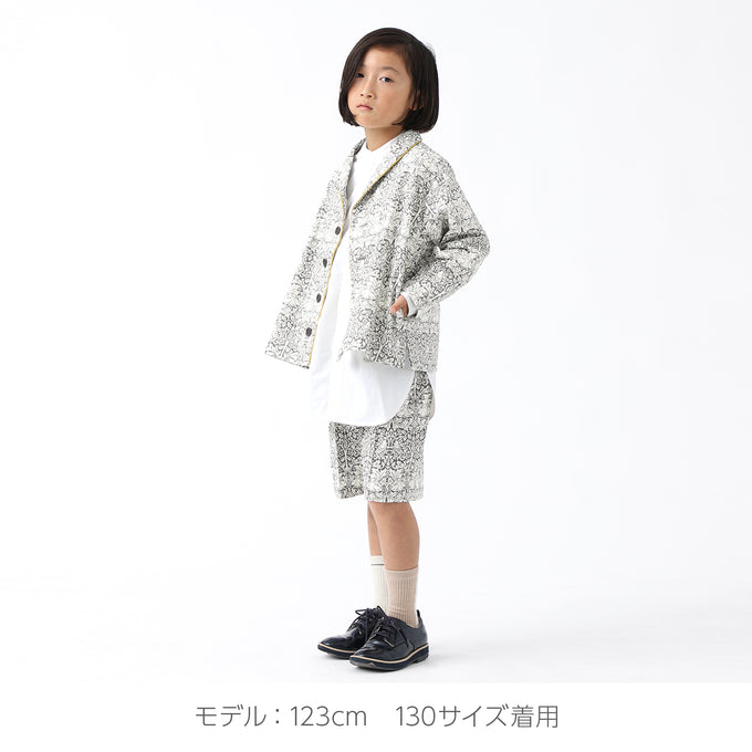 AU CLAIR DE LA LUNE<br>オークレール<br>ショールカラーJK<br>JK-2223-1