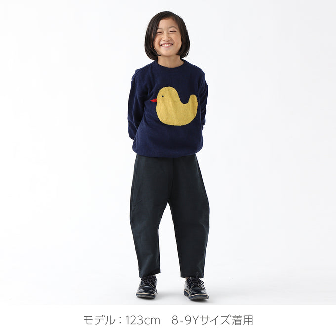 〈残り6-7Yのみ〉BOBOCHOSES<br>ボボショセス<br>Rubber Duck intarsia jumper<br>223AC113