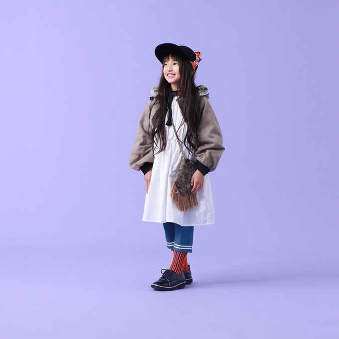 emma de choeur. エマ デ クゥ<br>×PARK別注 バックルポンチョ