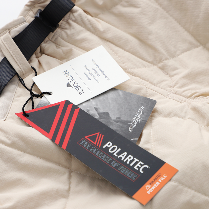 【TOBOGGANFES対象商品】<br> TOBOGGAN×stone master<br>SM BONDING KNICKERS Polatec Power