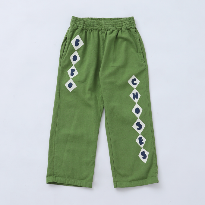 BOBOCHOSES<br>ボボショセス<br>Bobo Choses Diamonds straight pants<br>B224AC091