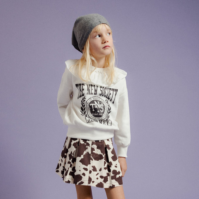 The New Society<br>ザニューソサエティー<br>Row Sweatshirt<br>W26KSWE123