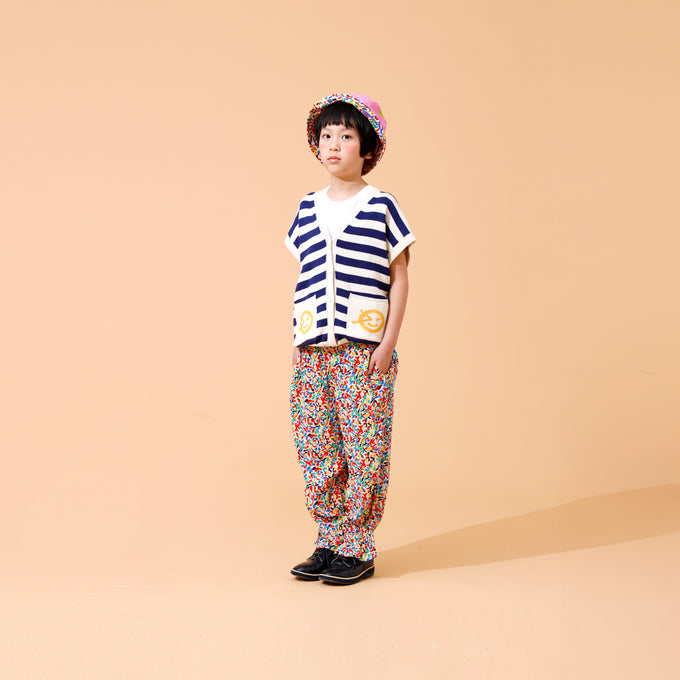 Wynken ウィンケン<br>ボーダーニットベスト<br>WK16K83