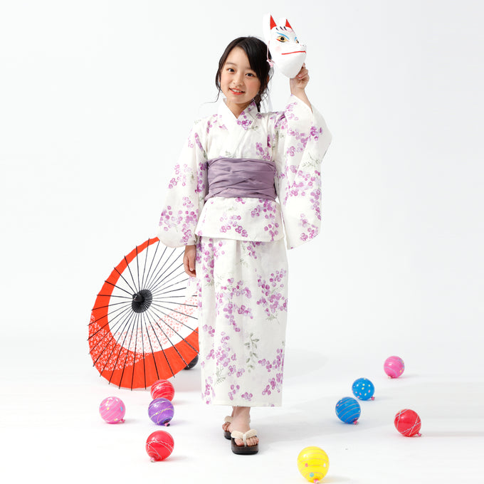 〈BOTTAN セパレート浴衣〉<br>ママもキッズも両者納得のコーデセット♫