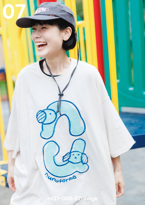 NUNUFORME<br> ヌヌフォルム<br>【27ssご予約 2月入荷予定】<br>inuinunu T<br>nt27-005-07