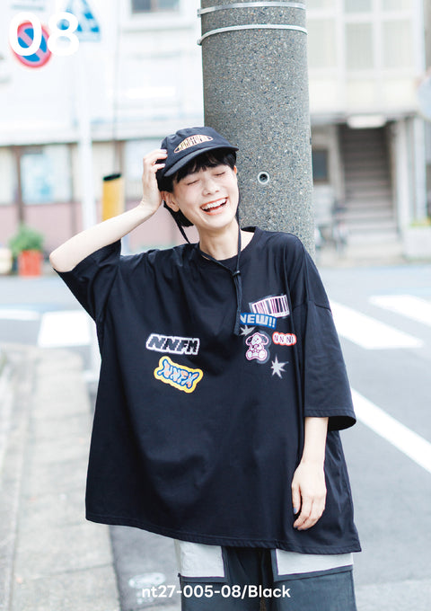 NUNUFORME<br> ヌヌフォルム<br>【27ssご予約 2月入荷予定】<br>Sticker T<br>nt27-005-08