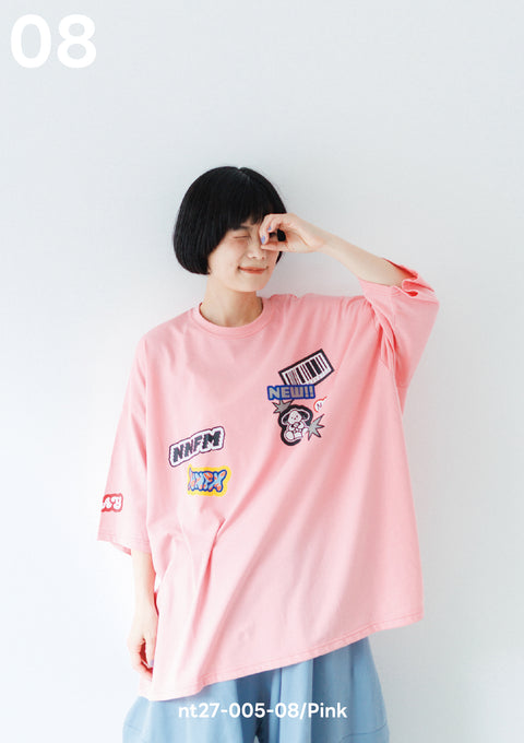 NUNUFORME<br> ヌヌフォルム<br>【27ssご予約 2月入荷予定】<br>Sticker T<br>nt27-005-08