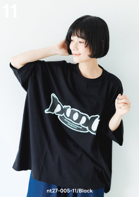 NUNUFORME<br> ヌヌフォルム<br>【27ssご予約 2月入荷予定】<br>MELTYロゴT<br>nt27-005-11