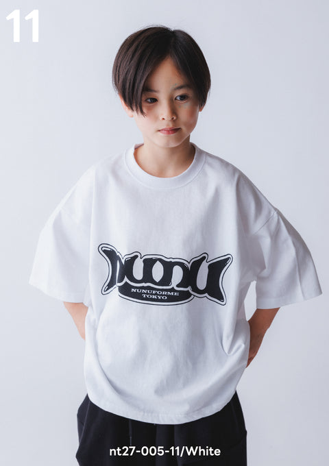 NUNUFORME<br> ヌヌフォルム<br>【27ssご予約 2月入荷予定】<br>MELTYロゴT<br>nt27-005-11