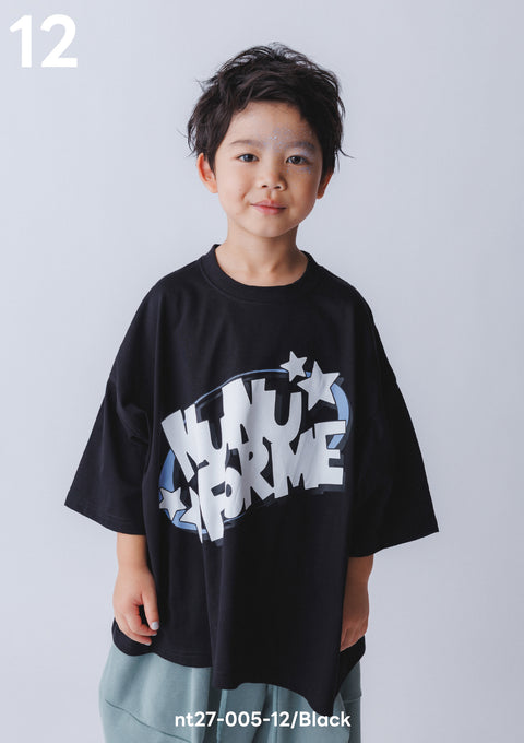 NUNUFORME<br> ヌヌフォルム<br>【27ssご予約 2月入荷予定】<br>Space PopロゴT<br>nt27-005-12