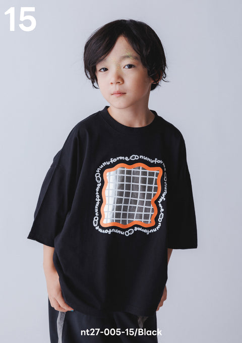 NUNUFORME<br> ヌヌフォルム<br>【27ssご予約 2月入荷予定】<br>inuinuチェックT<br>nt27-005-15