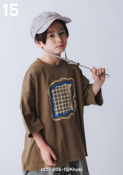 NUNUFORME<br> ヌヌフォルム<br>【27ssご予約 2月入荷予定】<br>inuinuチェックT<br>nt27-005-15