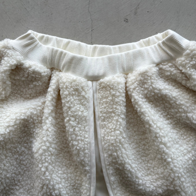 UNIONINI<br>ユニオニーニ<br>【26awご予約9-10月入荷予定】<br>poodle short pants<br>PT-132