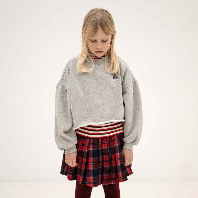 Repose AMS<br>リポーズ<br>crop heart sweater<br>AW26-40