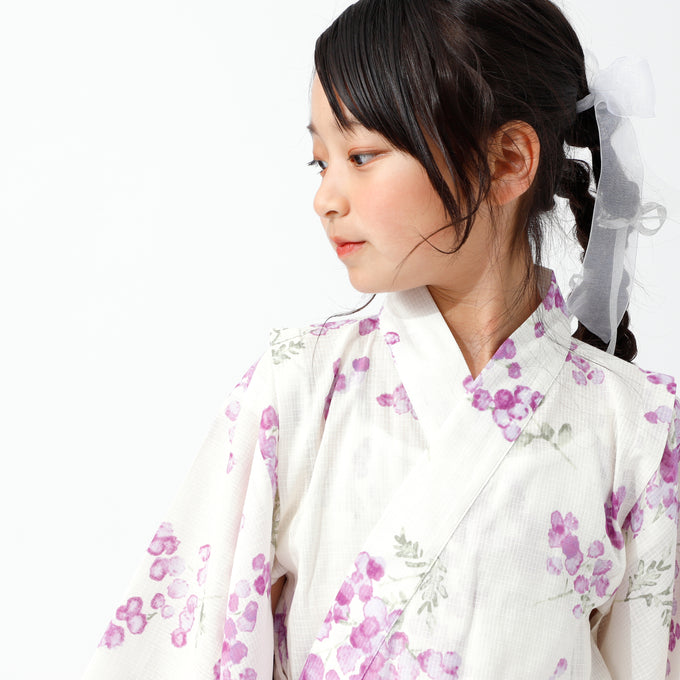 〈BOTTAN セパレート浴衣〉<br>キッズも大人っぽく纏めたい♫PARK MIXコーデ提案♡兵児帯1本セット