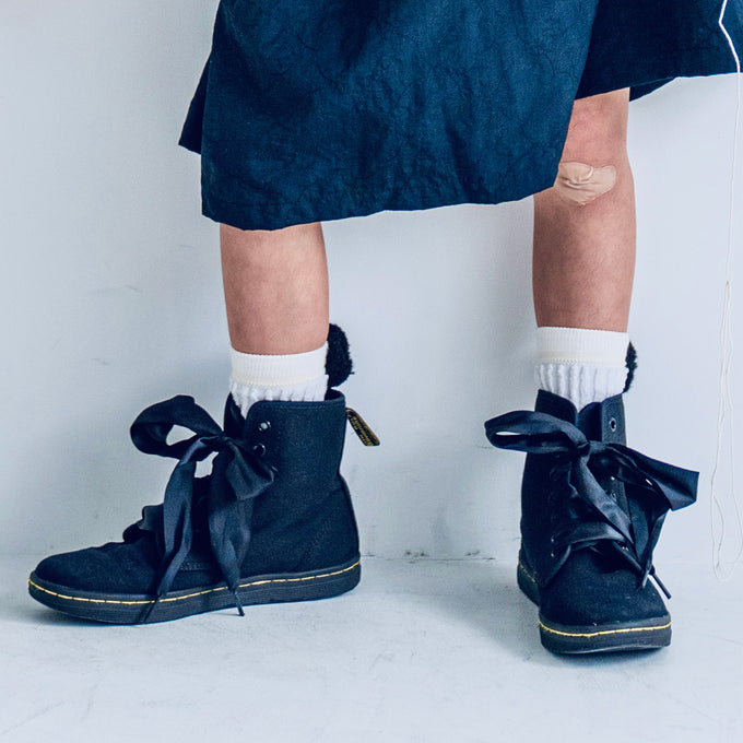 frankygrow フランキーグロウ<br>THREE-D LINE SOCKS +BonBon<br>24SSK-032