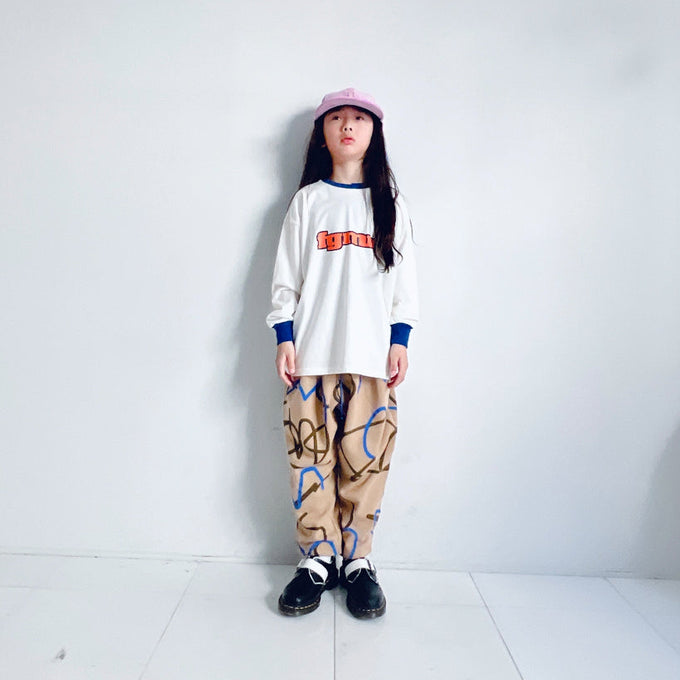 MIN-NANO×frankygrow<br>ミンナノ×フランキーグロウ<br>GRAPHIC RINGER L/S TEE<br>MF26FWCS-010