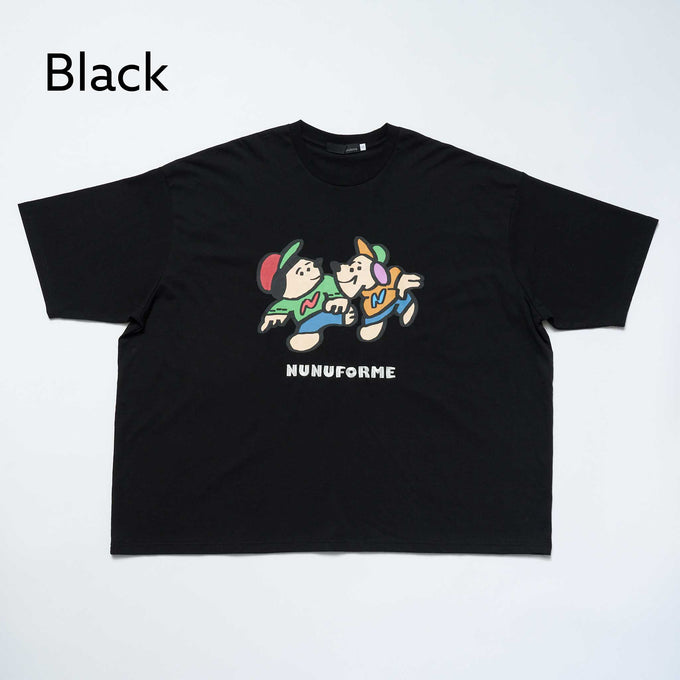 NUNUFORME<br> ヌヌフォルム<br>【27ssご予約 2月入荷予定】<br>2匹のINUINU T<br>nt27-005-02