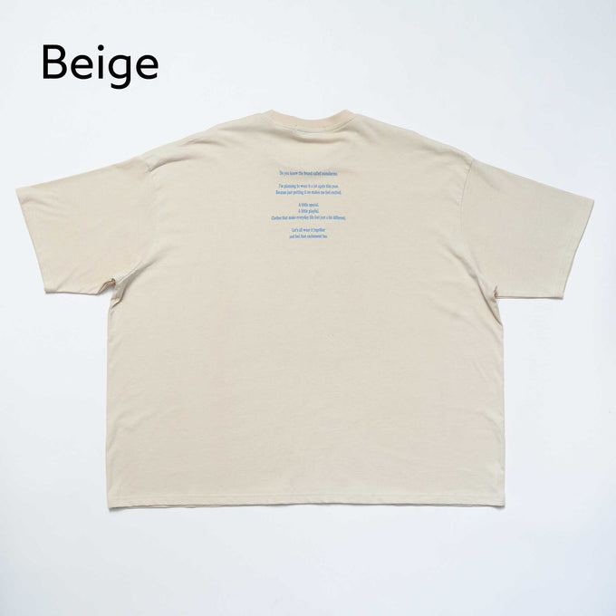 NUNUFORME<br> ヌヌフォルム<br>【27ssご予約 2月入荷予定】<br>break nunu T<br>nt27-005-05