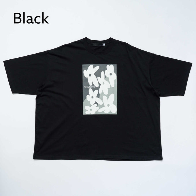 NUNUFORME<br> ヌヌフォルム<br>【27ssご予約 2月入荷予定】<br>フラワーペイントT<br>nt27-005-16