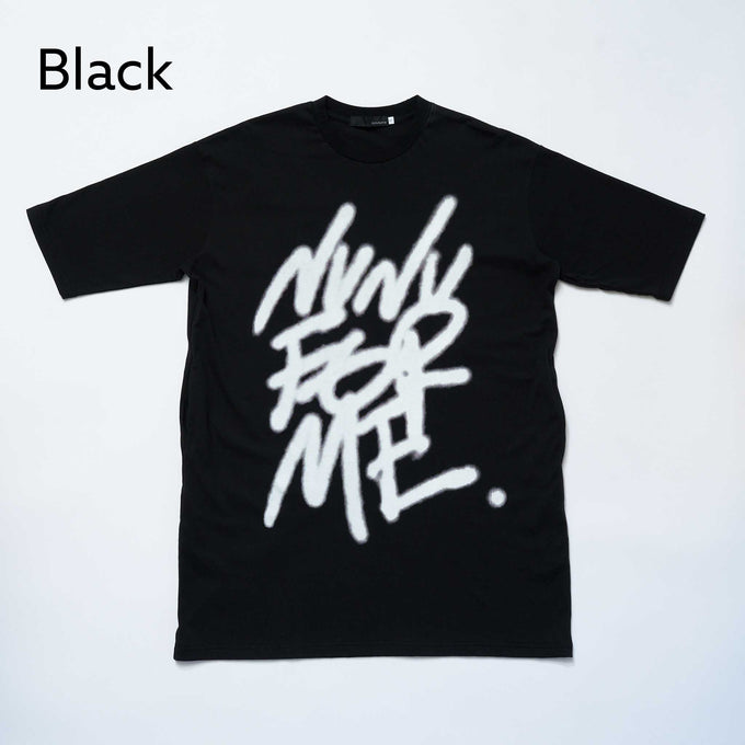 NUNUFORME<br> ヌヌフォルム<br>【27ssご予約 2月入荷予定】<br>スプレーロゴロングT<br>nt27-010-13