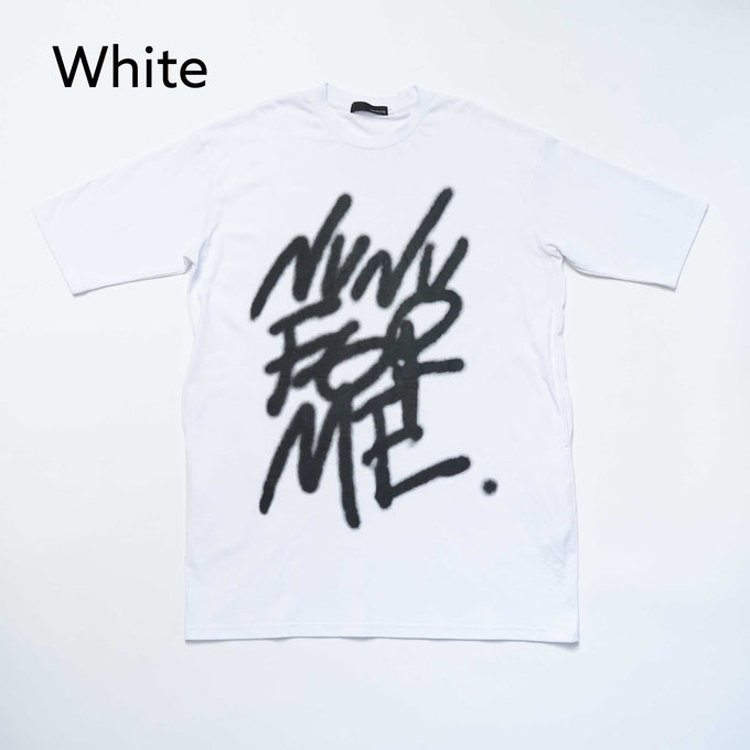 NUNUFORME<br> ヌヌフォルム<br>【27ssご予約 2月入荷予定】<br>スプレーロゴロングT<br>nt27-010-13