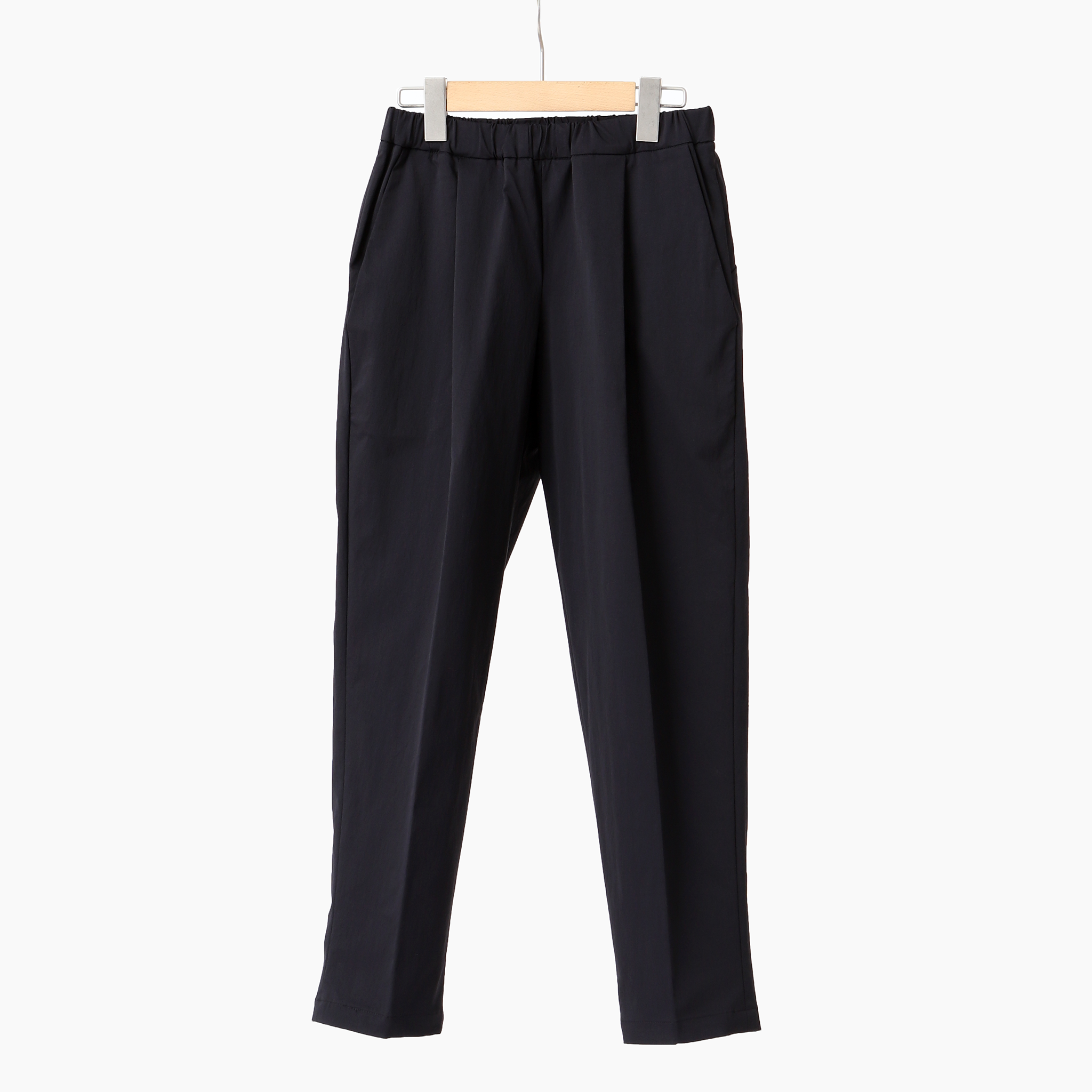 MOUN TEN. Re-nylon gaba 1tuck pants