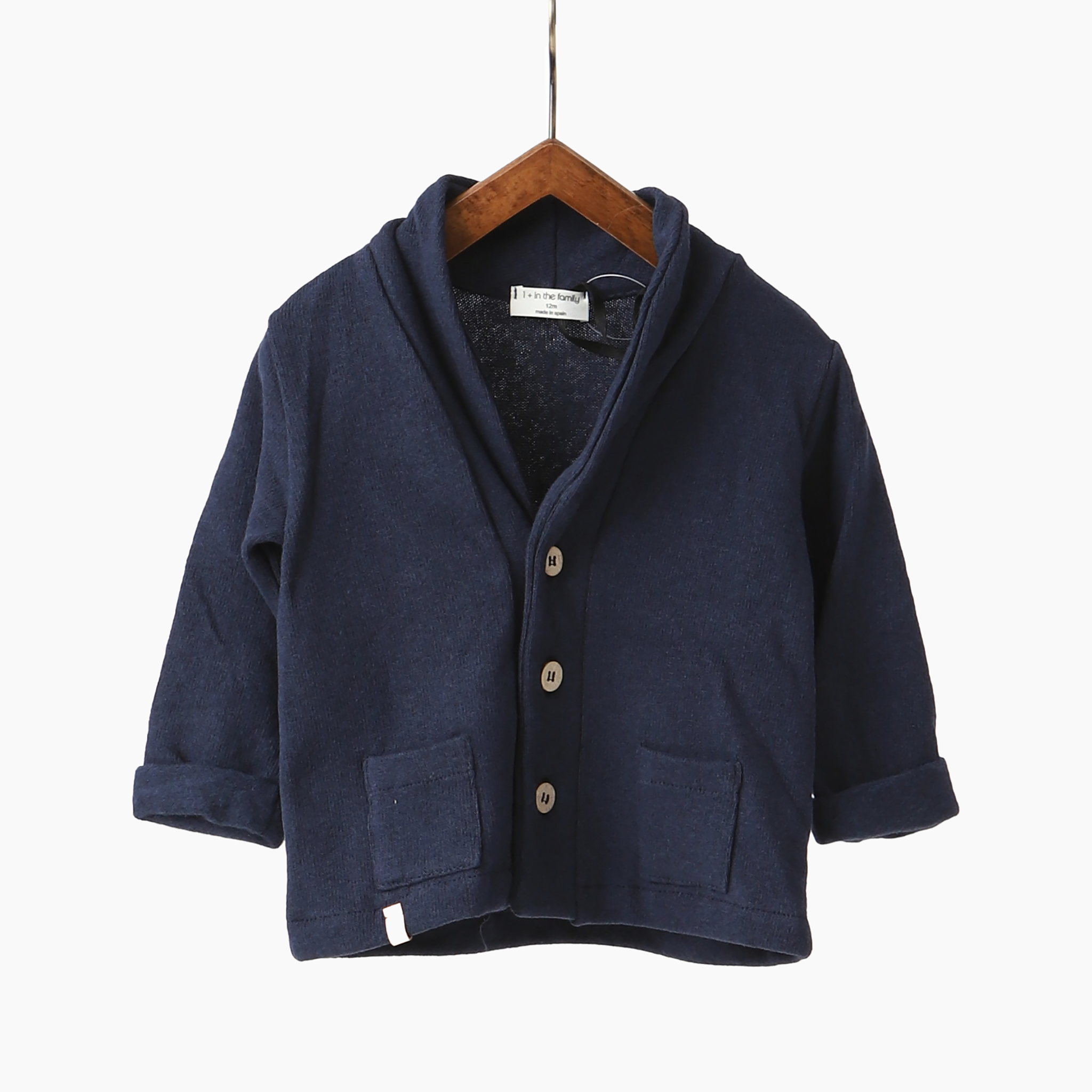 Misty Blue Lemnos Padded Jacket | 1+ In The Family main image 0