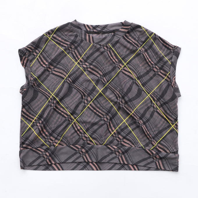 TOBOGGAN<br> トボガン<br>【26ssご予約5月中旬入荷予定】<br>sheer half vest