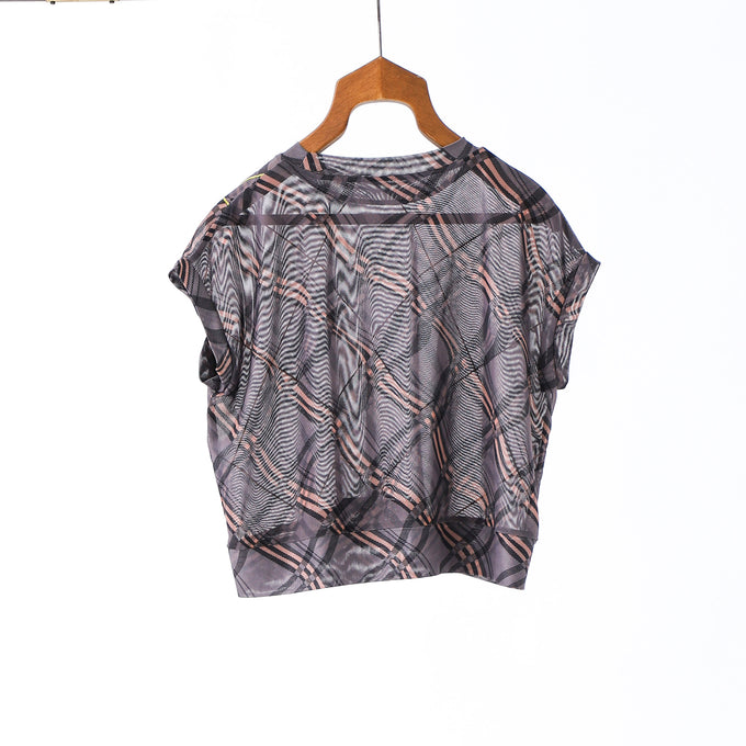 TOBOGGAN<br> トボガン<br>【26ssご予約5月中旬入荷予定】<br>sheer half vest